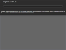Tablet Screenshot of ingermaaike.nl
